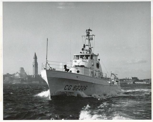 The 82-foot Coast Guard cutter Point Cypress, one of BMCM Poulin’s last assignments as Officer-in-Charge. (Courtesy of the Poulin family) The 82-foot Coast Guard cutter Point Cypress, one of BMCM Poulin’s last assignments as Officer-in-Charge. (Courtesy of the Poulin family)